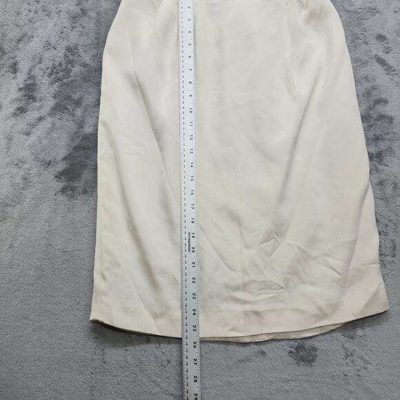 Vintage 80s Rickie Freeman Teri Jon Skirt Suit Size 12 Silk Sequin Jacket Pencil - Picture 14 of 15